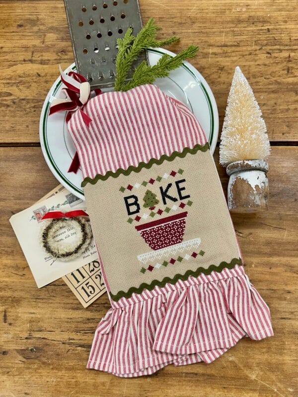 Bake Stitch Towel & Bag cross stitch pattern cover