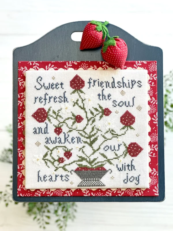 Sweet Friendships cross stitch pattern cover