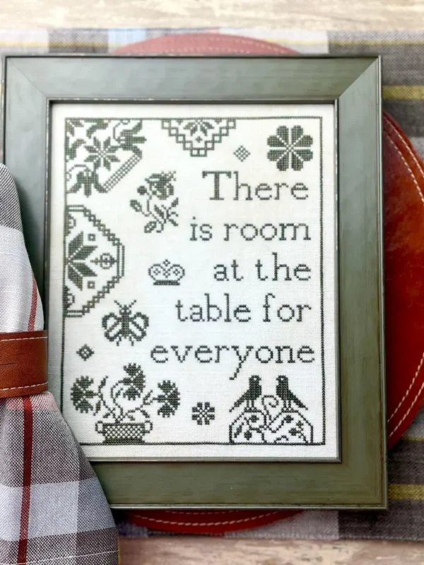 There is Room cross stitch pattern cover