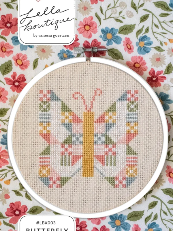 Butterfly Patch Cross Stitch cross stitch pattern cover