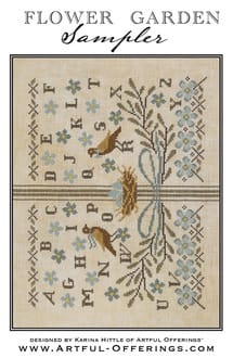 Flower Garden Sampler cross stitch pattern cover