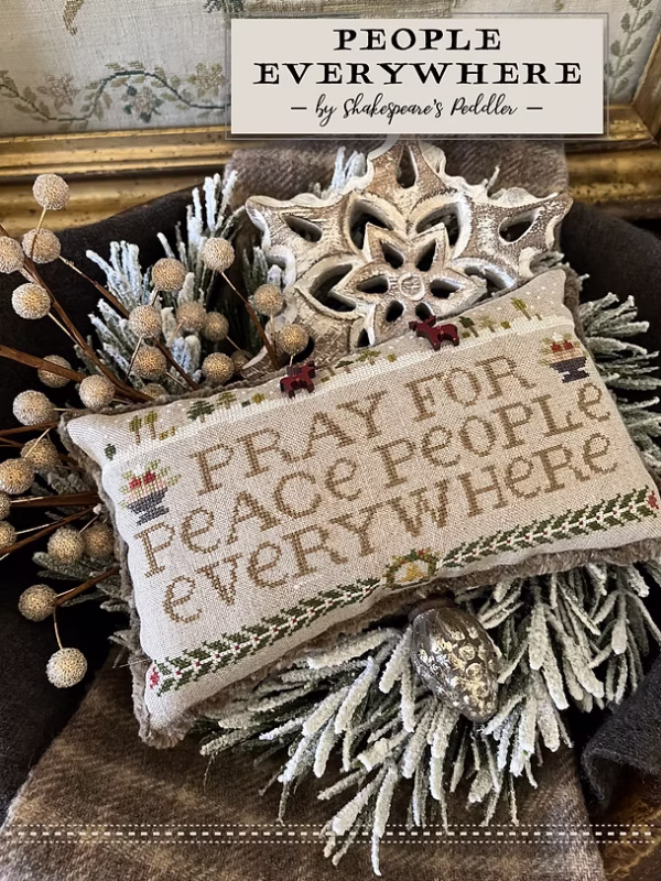 People Everywhere cross stitch pattern cover