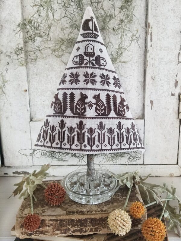 Autumn Tree cross stitch pattern cover