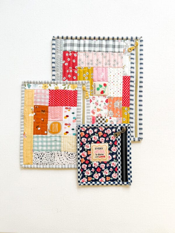 Minki Kim Flatmates Pouch Trio Pattern