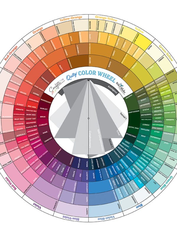 2025 RBD Quilty Color Wheel Riley Blake Designs Quilty™ Color Wheel