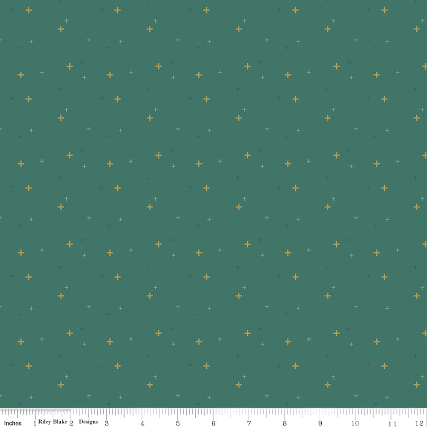 Sparkler Jade Riley Blake basics fabric