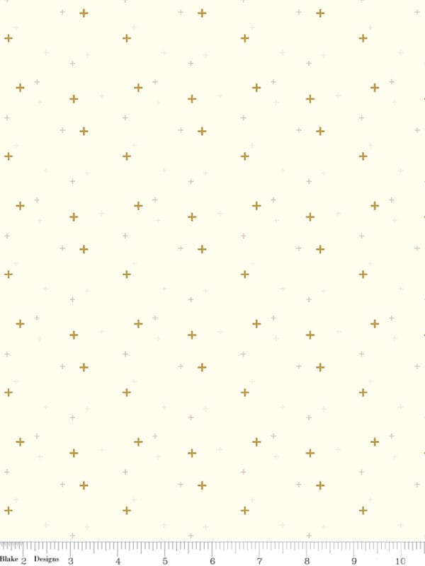 Sparkler Vintage White Riley Blake basics fabric