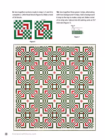 Christmas Quilting with Wendy Sheppard book, 48-page softcover featuring nine festive quilt patterns inspired by classic carols and winter memories.