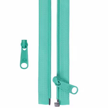 50 in separating zipper Turquoise By Annie