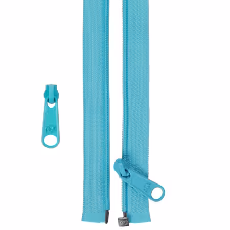 ByAnnie 50" Separating Zipper in Parrot Blue