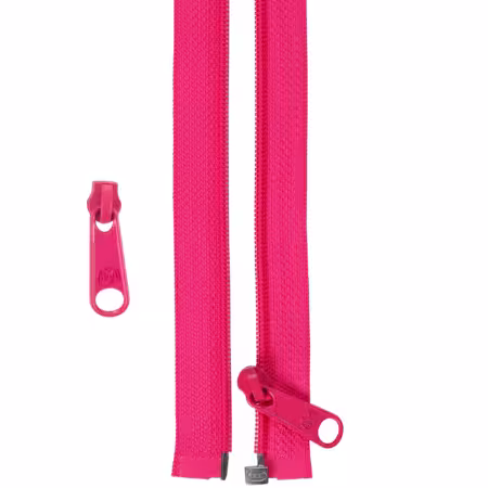 By Annie 50 inch separating zipper in Lipstick