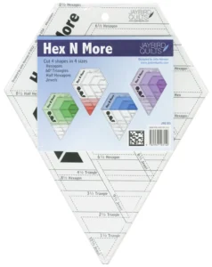 Hex N More ruler by Jaybird quilts