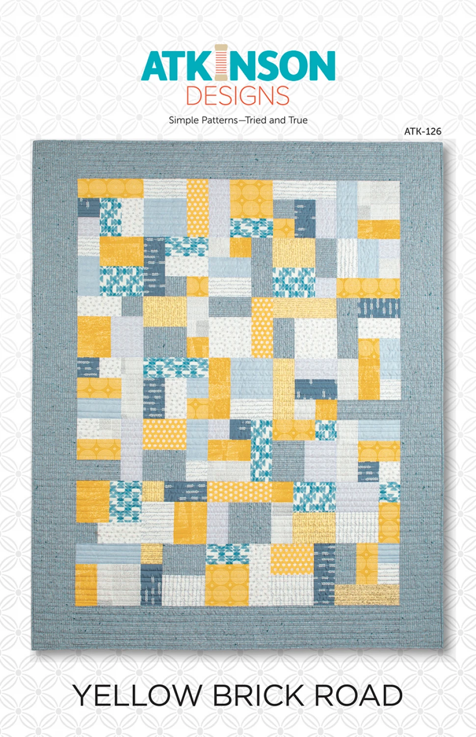 Yellow Brick Road by Atkinson Designs pattern cover